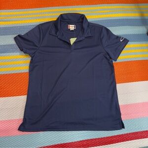 Clique Navy Blue Polo Shirt Men’s Size Large